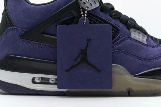 Air Purple AJ4-766302 Retro AJ4-766302 Jordan x 4 Travis Scott 0612
